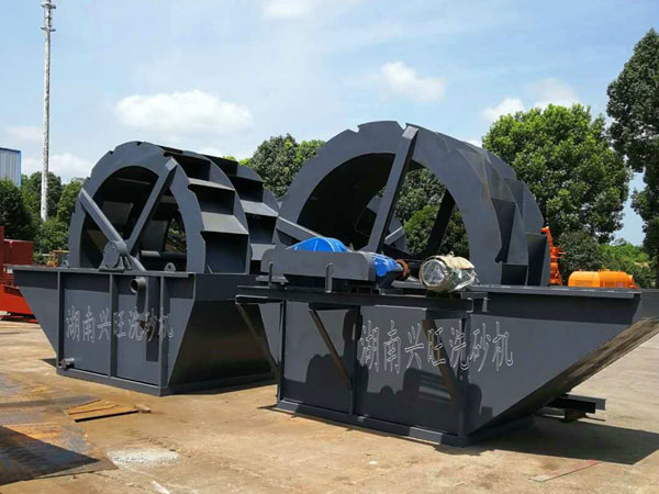 2-輪式洗砂機 2-輪式洗砂機